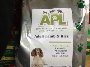 Angell Pet dog food