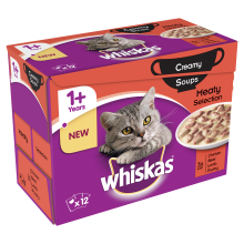 whiskas soup meat